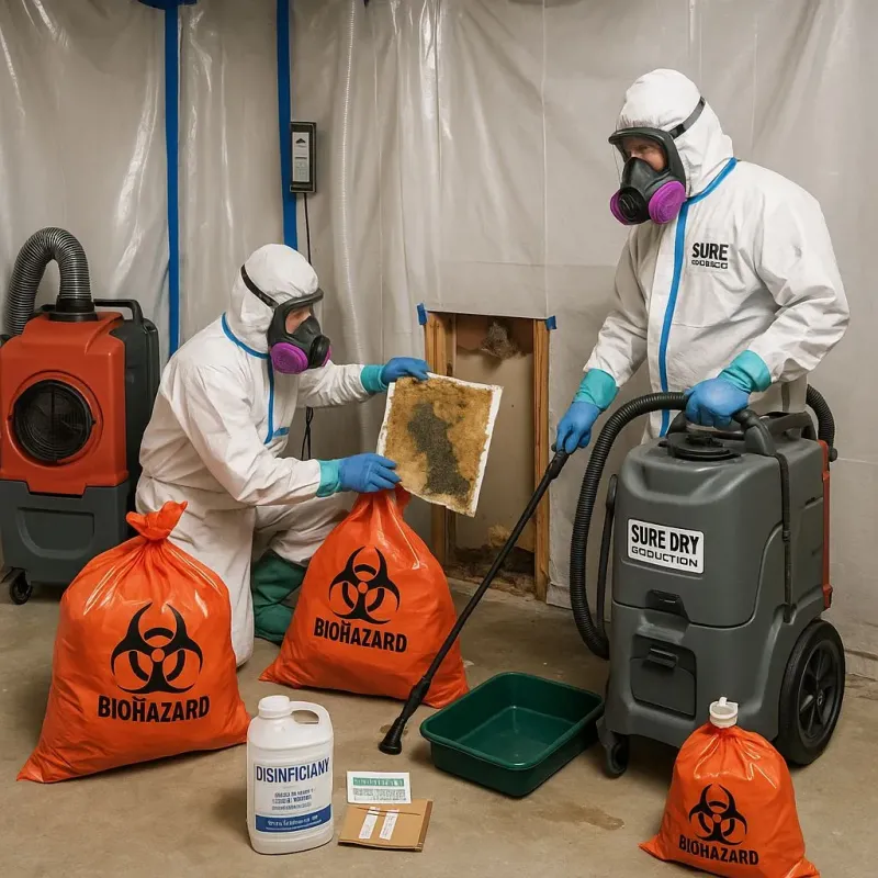 Contaminated Water Handling Protocols process in Sabana Seca, PR